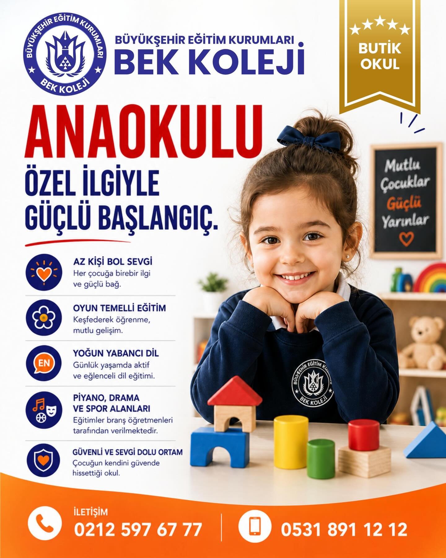 Anasınıfı Kayıtları Devam Ediyor